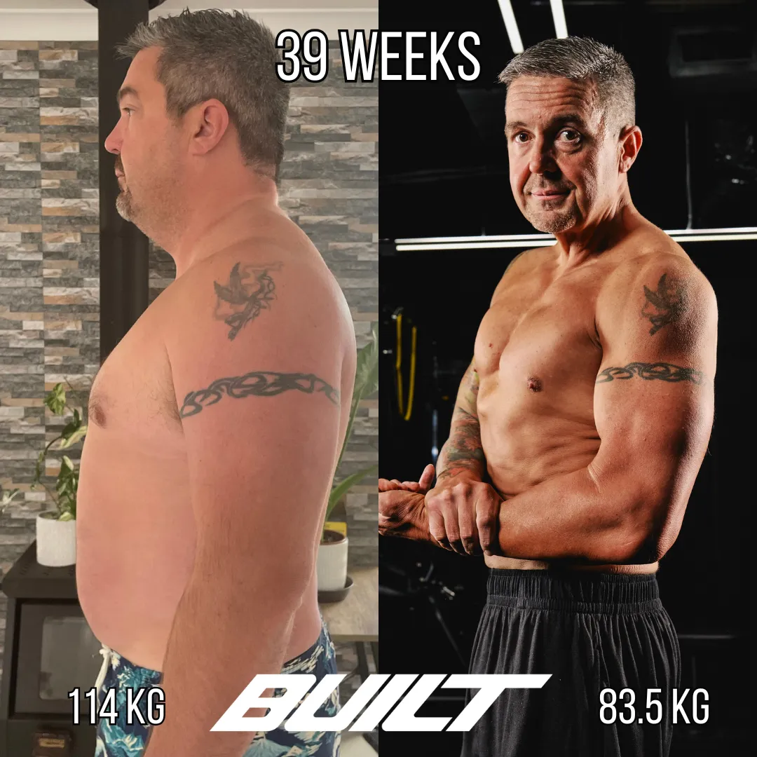 Antti — before and after