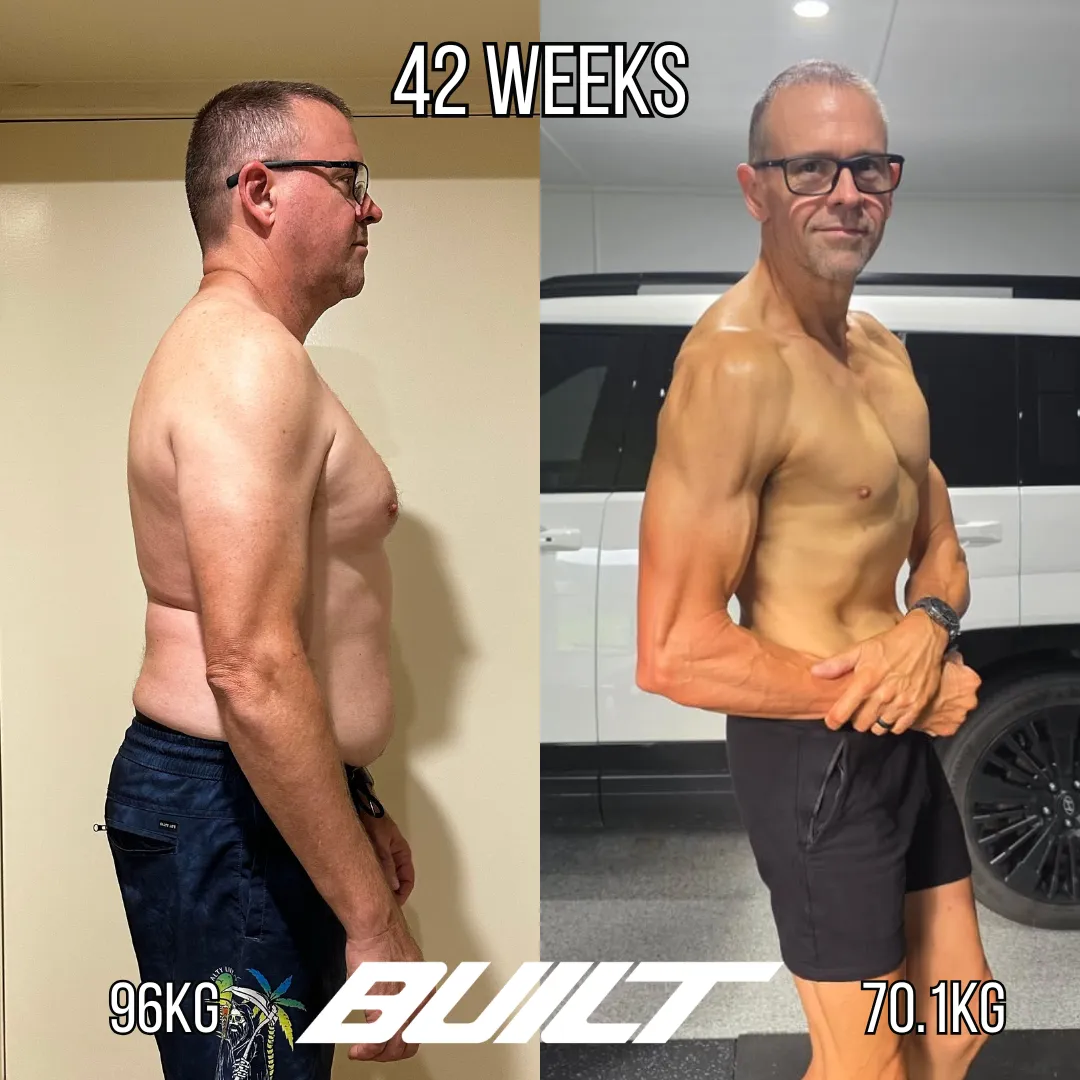 Bruce — before and after